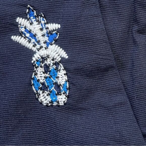 Loft Beaded Pineapple Novelty Shorts - Picture 5 of 10